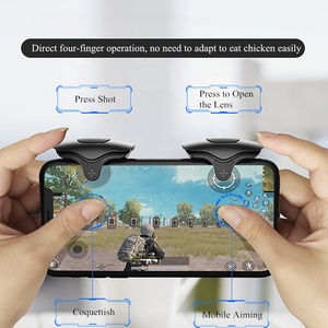 S03 para PUBG Fire Aim Shooting Game Trigger Button Controlador de juegos para teléfonos celulares Android Joysticks y Gamepad - Product Image 6