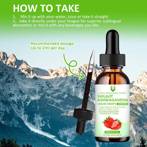 Gotas Líquidas de Shilajit Natural del Himalaya y Ashwagandha, 1400mg, 85 Minerales Traza con Ginseng para Reforzar el Sistema Inmunológico - Product Image 6