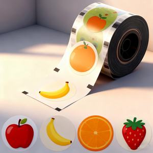 Customized Print Logo Sealing Film <b>Roll</b> Pp Plastic Heat Seal Film Boba <b>Bubble</b> Tea Plastic Cup Sealing Film - Product Image 3