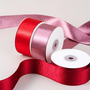 Cinta de Doble Cara con Purpurina para Manualidades, Accesorios para el Cabello, Cinta para Envolver Regalos, Tiras de Tela, Venta al por Mayor, 50 Yardas - Product Image 2