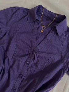 PRETTY STEPS Camiseta informal de manga corta con botones para mujer Blusa Estilo de chica caliente Y2K europeo y americano - Product Image 6