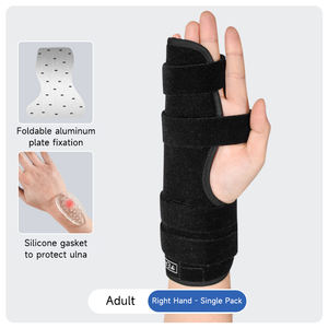 Revalidatietherapie Levert Aluminium Plaatbreuk Polsondersteuning Vierde Vijfde Middenhandsfixatiebrace Met Klittenband - Product Image 3