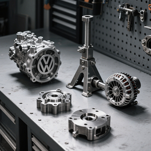 Le fabricant chinois personnalise la prise de billette en acier Jaycee VW et le support de générateur de courant alternatif VW MST générateur de billette en acier - Product Image 1