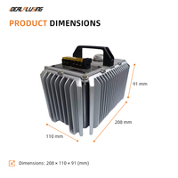 Alimentation micro-ondes à faible ondulation et haute stabilité, alimentation pour équipement micro-ondes industriel 1500W