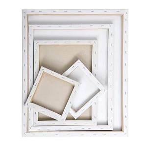 <span class=keywords><strong>Toile</strong></span> vierge avec cadre intérieur en bois, cadre tendu pour peinture à l'huile, peintures acryliques, <span class=keywords><strong>toile</strong></span> de coton, <span class=keywords><strong>toile</strong></span> de lin - Product Image 2
