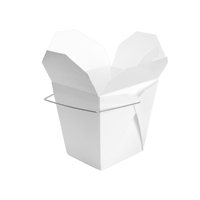 Boîte à nouilles Yaoshi en papier kraft anti-fuite, biodégradable, micro-ondable, jetable, avec logo personnalisé pour livraison à emporter, pâtes rapides