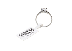 Hochwertiges bedruckbares RFID-Klebe etikett RFID-Schmuck anhänger Diebstahl verhindern Fälschung schutz UHF-RFID-Aufkleber etiketten etikett - Product Image 2