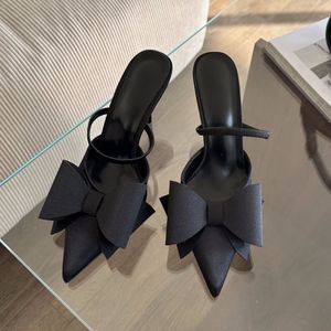 35-43 Bow Slingback Talon <b>Red</b> Color Trending 2025 Women Low <b>Heels</b> for Ladies Shoes - Product Image 3