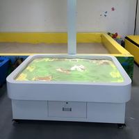 Équipement de projection interactive AR pour intérieur, jeux coulissants avec capteur infrarouge pour aire de jeux pour enfants, parc d'attractions, matériau PC