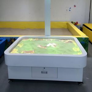 Équipement de projection interactive AR pour intérieur, jeux coulissants avec capteur infrarouge pour aire de jeux pour enfants, parc d'attractions, matériau PC - Product Image 5