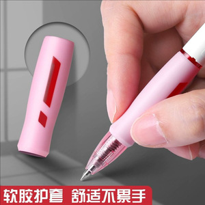 Deli S09 Red Gel Pen 0.5mm Push Button For Office School Use - Product Image 3