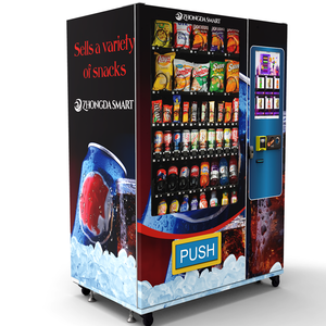 Торговый автомат Zhongda 2026 с Wi-Fi, круглосуточной работой, для продажи снеков и напитков, с подогревом и компакторами, хит продаж - Product Image 5