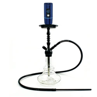 Chicha Électrique Contemporaine à Débit Stable, Réglage Multi-Température, Longue Autonomie, Emballage Cadeau Premium, E-Hookah