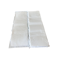 Doublure de boîte isolante en mousse compressible sous vide, mousse de polyuréthane flexible pour l'expédition de produits pharmaceutiques et d'aliments congelés