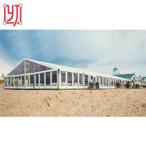 Carpa de Boda Blanca con Estructura de Aluminio y Drapeado para 500, 600, 800, 1000, 1500, 2000 Personas - Product Image 4