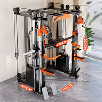 Équipement de fitness commercial pour salle de sport, appareil multifonctionnel, machine Smith multifonctionnelle, rack de musculation, rack à squats