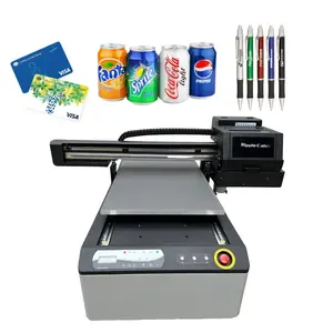 A1 printer uv 6090 baru printer uv dengan pernis xp600 printer uv untuk pena dalam Eropa
