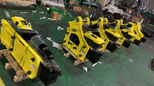 Mini Graafmachine Gebouw Beton Sloop Van Rock Hamer Breker Sloop Drillbit <span class=keywords><strong>Hyundai</strong></span> Hydraulische Hamer - Product Image 5
