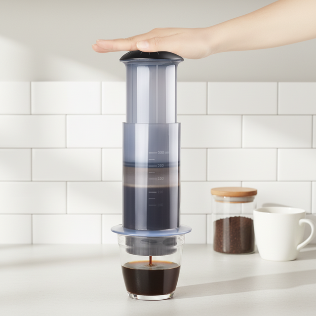 Portable Press Coffee Maker Filter Drip Coffee Pot Travel Cafe French Press Air Press Office Home Espresso Coffee Maker