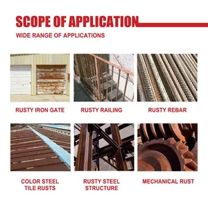 Venta al por mayor de fábrica, removedor de inhibidor de óxido, mantenimiento de automóviles, limpieza de pintura cromada de Metal, agente de recauchutado de Metal antioxidante - Product Image 4