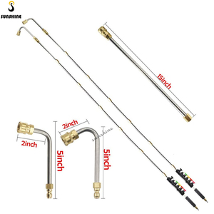 La Meilleure Vente 110 Pouces Laveuse Nettoyage De Gouttières Outils Nettoyeur Haute Pression Rallonges Nettoyeur De Vitres Buses - Product Image 2