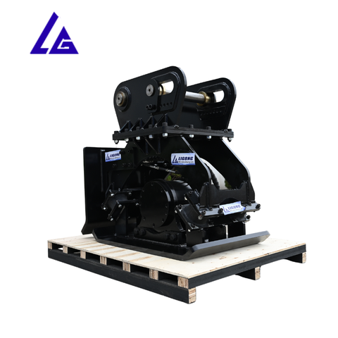 Excavator Mounted Hydraulic Ground Side Plate Compactor for Pipeline and Foundation Repair