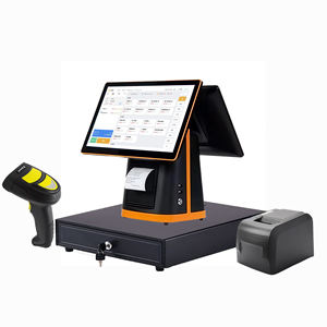 Double écran Android Tout-en-un POS Machine intelligente WIFI Caisse enregistreuse pour les magasins de vêtements Pharmacies Restaurants - Product Image 1
