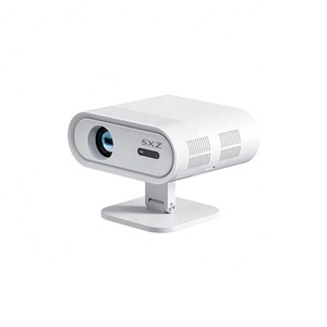 Meilleur <span class=keywords><strong>Achat</strong></span> X9 Smartphone LED WiFi BT Sans Fil Mise en Miroir Mobile Prise en Charge Native 1080P Système Android 14 Projecteur Home Cinéma 4K - Product Image 1