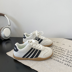 <span class=keywords><strong>Zapatillas</strong></span> Deportivas Antideslizantes con Suela Suave para Niños, Color Caqui, Marrón y Negro, Zapatos de Entrenamiento Alemanes Transpirables para <span class=keywords><strong>Niñas</strong></span> - Product Image 5