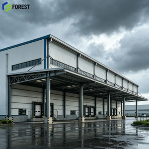 Edificio de Bahía de Carga para Parque Logístico con Estructura de Acero, Alta Resistencia, Exportador, Galvanizado, Gran Vano, Resistente a Terremotos - Product Image 1
