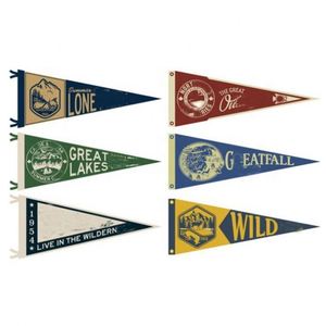 Bandera de Fieltro Deportiva Personalizada con Logotipo, para Fútbol, 12x30'', Simple o Doble, para Escuelas, Universidades y Equipos, en Promoción - Product Image 3
