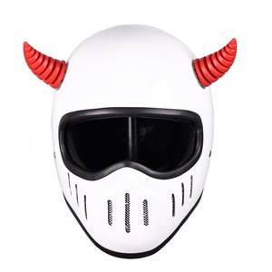 Décoration en forme de cornes du diable pour casques de moto, ornement de toit de voiture 3D en ABS, autocollants pour capot de moto, ski, snowboard, accessoires pour véhicules - Product Image 5