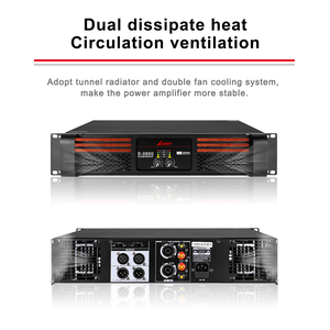 เพาเวอร์แอมป์ Lane S-4600 คุณภาพดี OEM 2U Class H PA 4 แชนแนล 4000 วัตต์ ระดับมืออาชีพ <span class=keywords><strong>ส</strong></span>ำหรับขาย - Product Image 3