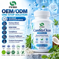 Capsules Premium Candida Clean, Formule Botanique pour l'Équilibre Intestinal, Fabricant OEM de Capsules Candida Clean sous Marque Privée