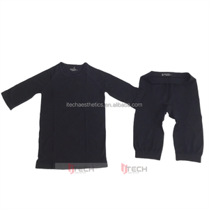 Ems下着ブラックMiha BodytecスーツフルボディEmsトレーニングスーツ電気筋肉刺激フィットネスマシン用 - Product Image 3