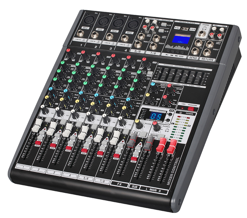 Professional Audio Mixer Sound Board Console