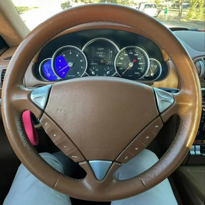 Volante Plano de Cuero Genuino a <span class=keywords><strong>Precio</strong></span> de Fábrica para <span class=keywords><strong>Porsche</strong></span> Macan, Panamera, <span class=keywords><strong>Cayenne</strong></span>, 911, 718, 991, Volante Personalizado - Product Image 1