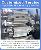 Machine d'emballage horizontale automatique pour sachets alimentaires avec étiquetage, haute productivité, multifonctionnelle