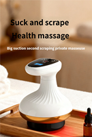 Masseur électrique intelligent à ventouses et grattoir pour la maison, appareil de massage électrique multifonctionnel portable pour le dos et la taille