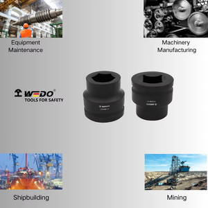 Sertifikat DIN GS standar 40 baja krom 1-1/1/2 "soket Impact Drive 6pt atau 12pt - Product Image 4