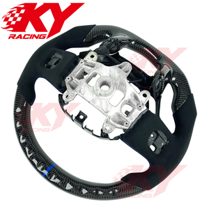 Accesorios para Automóviles Dodge Ram 1500 SRT TRX Rebel 4500 5500 2500 3500, Empuñaduras de Gamuza, Pantalla LED RPM, Volante de Fibra de Carbono - Product Image 4