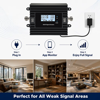 Amplificador de Señal EasyBoost 800 1800MHz B20 B3, Repetidor 2G 3G 4G 5G con Control Tuya, Penetración de Paredes, Verizon, Europa, África