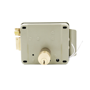 <span class=keywords><strong>Serrure</strong></span> de porte principale extérieure intelligente de sécurité en gros, télécommande, 12V, double cylindre, étanche, loquet électrique, <span class=keywords><strong>serrure</strong></span> à encastrer en métal - Product Image 5