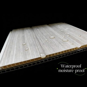 Pannello Murale <span class=keywords><strong>in</strong></span> <span class=keywords><strong>PVC</strong></span> Impermeabile, Ignifugo e Resistente all'Umidità, Pannello Murale SPC, Pannello a Nido d'Ape - Product Image 5