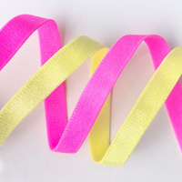 Bande élastique en nylon doux et brillant de 10 mm pour ceintures, bretelles de vêtements, lingerie, soutiens-gorge et sous-vêtements (à coudre)
