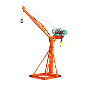Grúa <span class=keywords><strong>Mini</strong></span> CMFO con Rotación de 360 Grados, Capacidad de 500kg-1000kg, Máquina Elevadora para Construcción, Motor, Altura Máxima de 2.2m, Uso en Exteriores y en el Hogar, en Oferta - Product Image 4