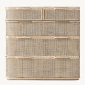 RH <span class=keywords><strong>Commode</strong></span> à cinq tiroirs <span class=keywords><strong>en</strong></span> bois <span class=keywords><strong>massif</strong></span> de style américain, armoire à tiroirs pour coiffeuse, armoire de rangement - Product Image 5