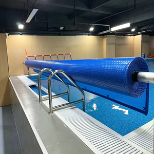 Cubierta Térmica para Piscina, Duradera, con Protección UV, Ahorra Energía, para Piscinas Elevadas o Enterradas, Cubierta de Burbujas - Product Image 1