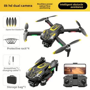 โดรน S17PRO โดรนถ่ายภาพทางอากาศความละเอียดสูง ระบบหลบหลีกสิ่งกีดขวาง แบบไร้แปรงถ่าน พร้อมระบบ Optical Flow ควบคุมระยะไกลแบบสี่แกน - Product Image 6