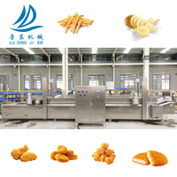 Friteuse électrique à gaz efficace Machine à frire les frites de poulet à la banane en acier inoxydable 304